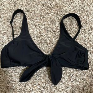 Black swimsuit top